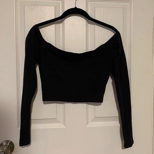 TOBI crop top long sleeve